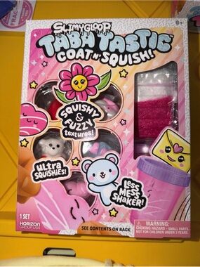 Tabba Tastic Coat 'n' Squish! Kids Play Set - Pink